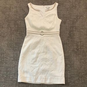 WHBM white professional dress